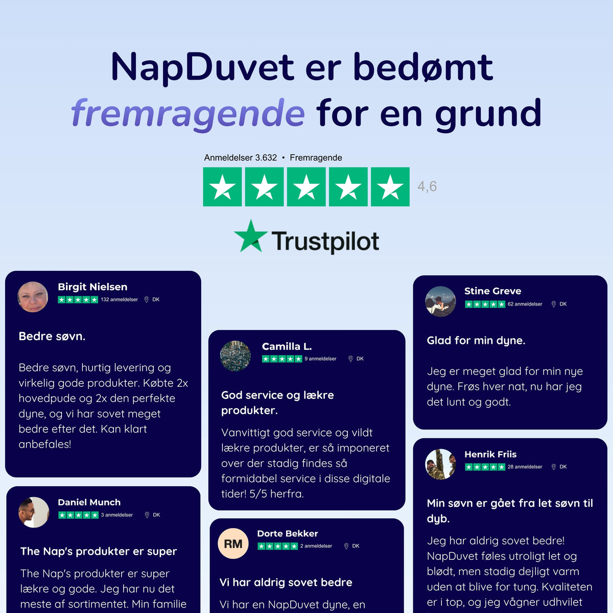 NapDuvet™ Den perfekte Dyne