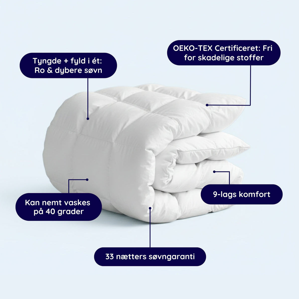 NapHybrid™ Den bløde tyngdedyne
