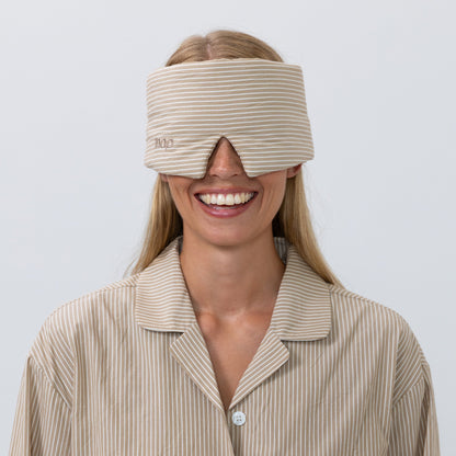 Bomuld sovemaske
